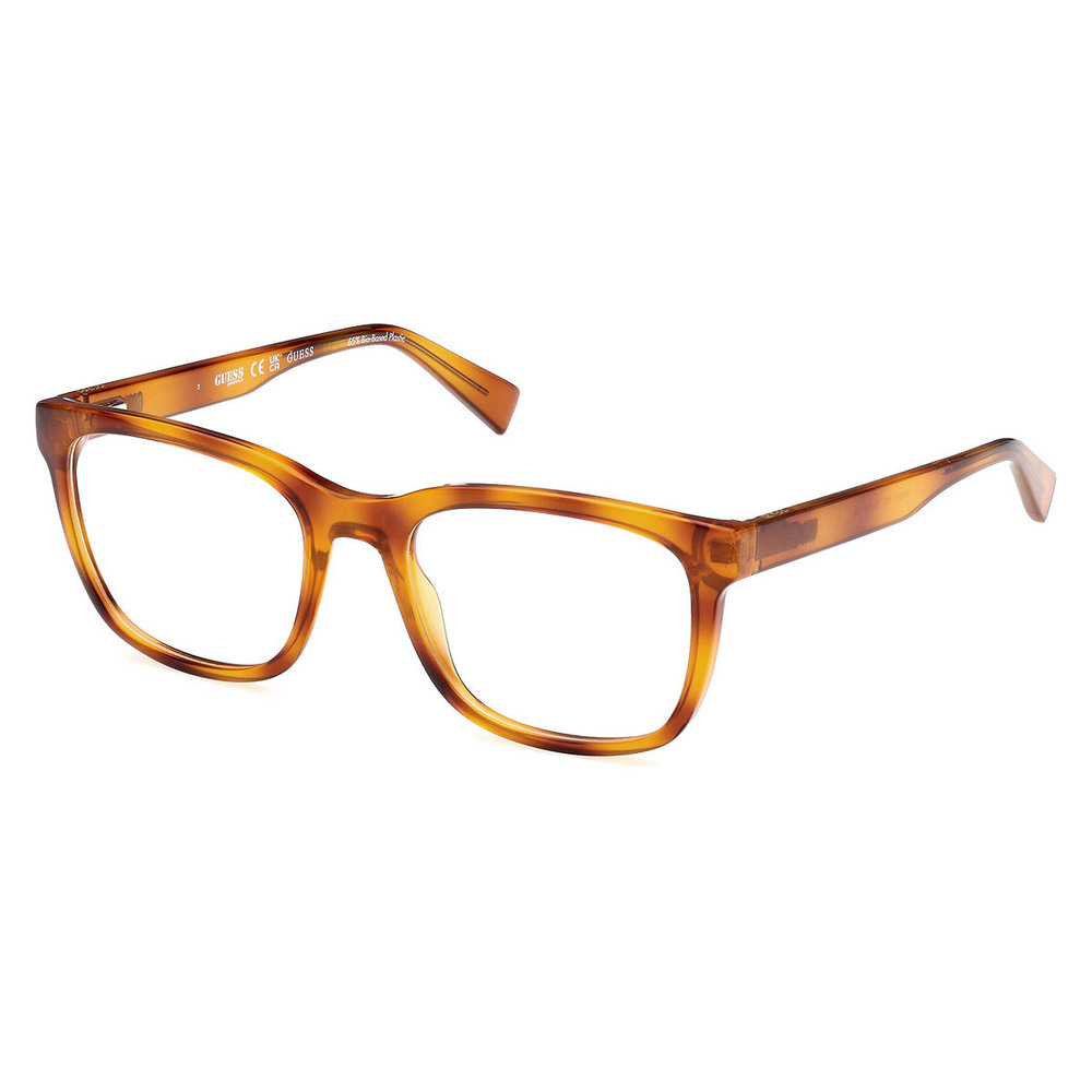 NWT Guess GU8281 Blonde Havana Square 53mm Eyeglasses